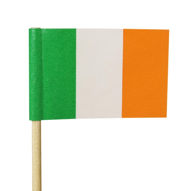 Bandera irlandesa, aislado