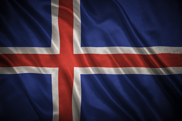 Foto bandera de islandia