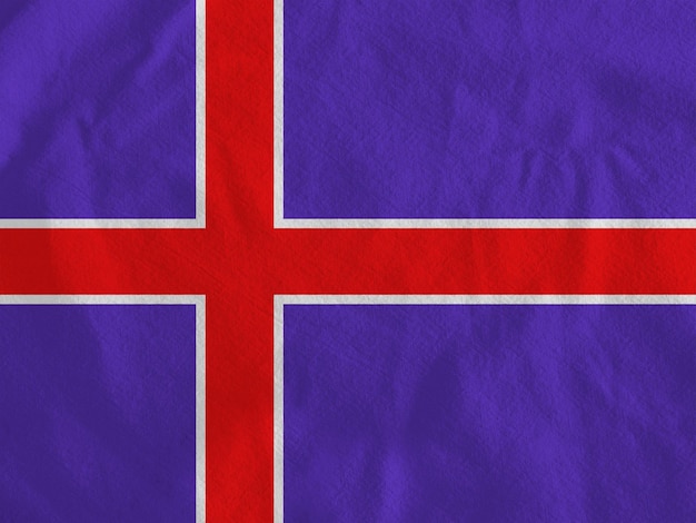 Bandera de islandia