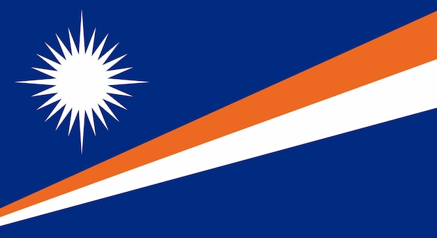 Bandera de las Islas Marshall Símbolo nacional País de Oceanía