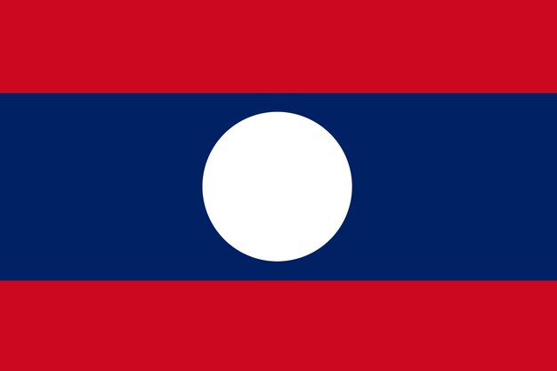 Bandera de laos