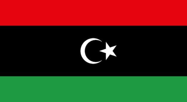 Bandera de libia