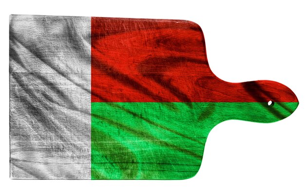 Foto bandera de madagascar