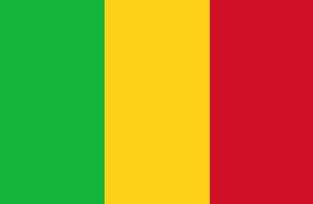 Bandera de Malí Bandera de un país africano