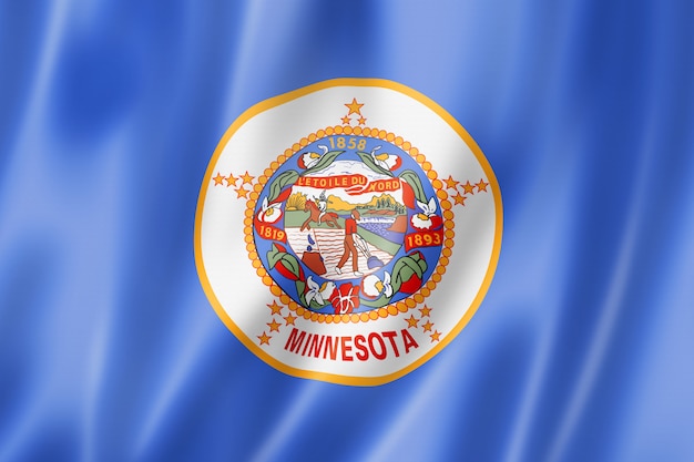 Bandera de Minnesota, Estados Unidos