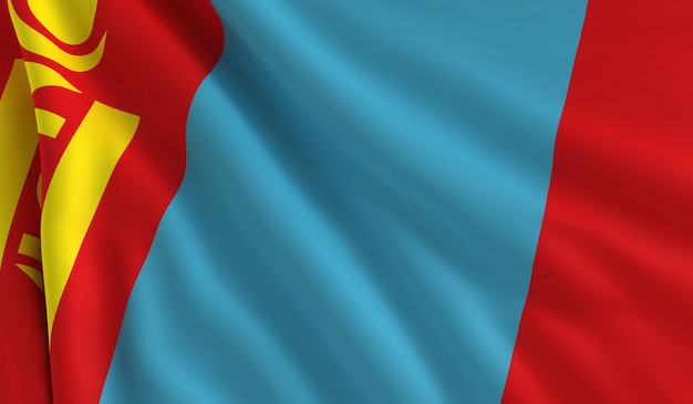 Bandera de mongolia