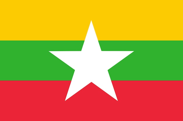 Bandera de myanmar