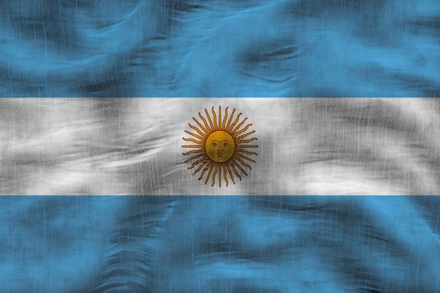 Bandera nacional de Argentina Fondo con bandera de Argentina