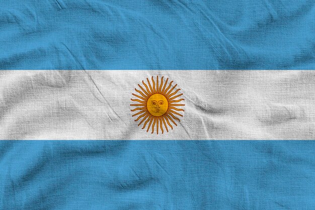 Bandera nacional de Argentina Fondo con bandera de Argentina