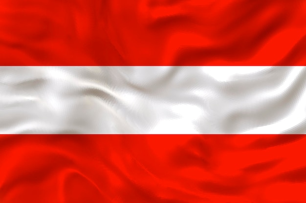 Bandera nacional de Austria Fondo con bandera de Austria