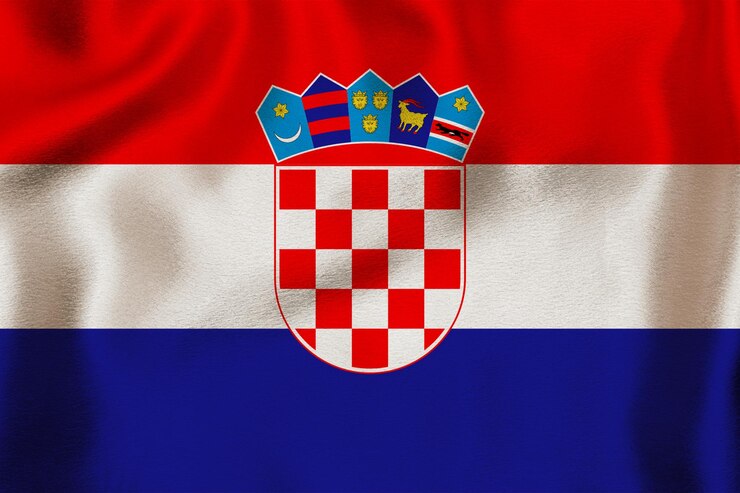 bandera nacional de croacia