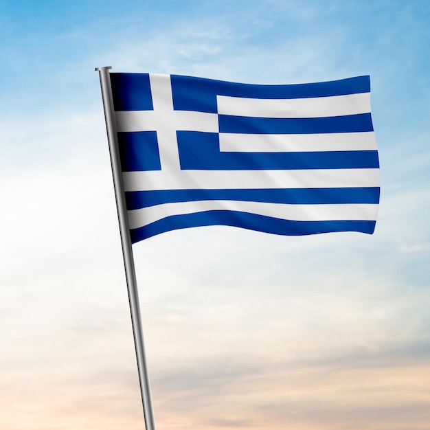 Bandera nacional de Grecia