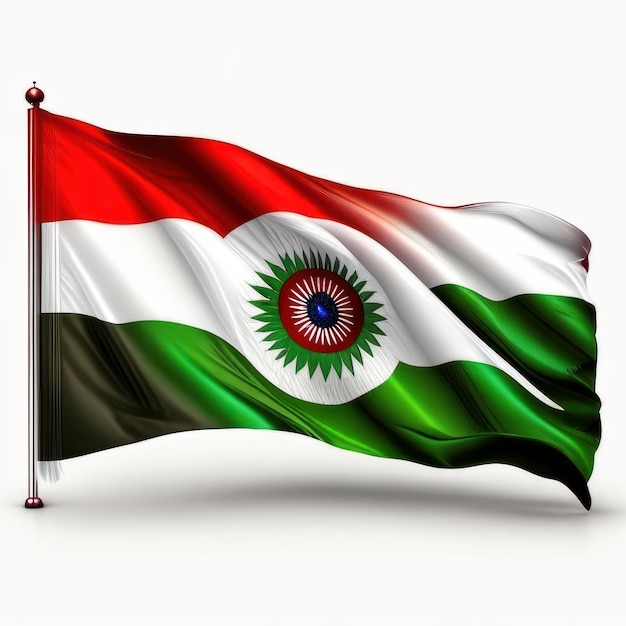 Foto bandera nacional de la india día de la independencia de la india