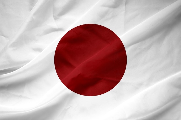 La bandera nacional de Japón