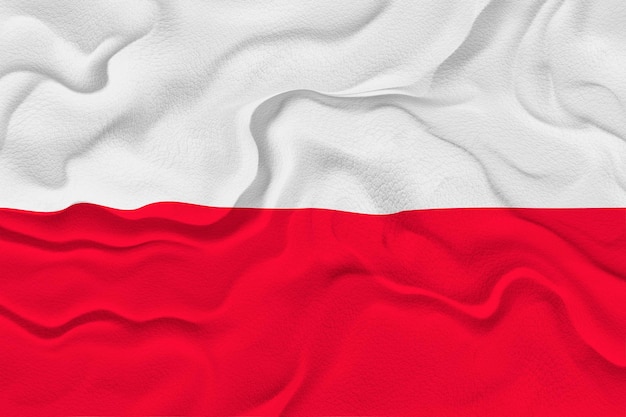 Bandera nacional de Polonia Fondo con bandera de Polonia