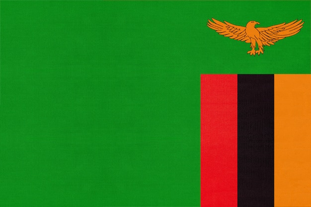 Bandera nacional de la República de Zambia