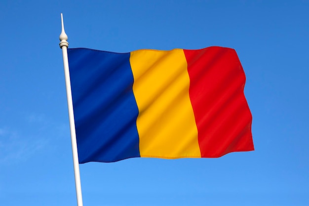 La bandera nacional de Rumania