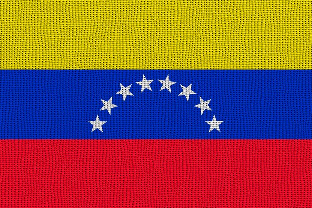 Bandera nacional de Venezuela Fondo con bandera de Venezuela