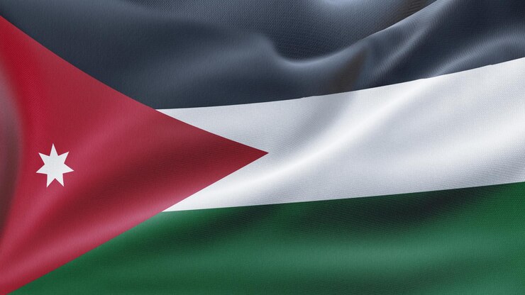Una bandera con la palabra palestina