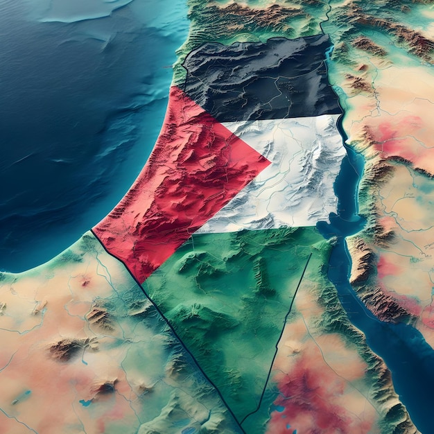 Foto bandera de palestina