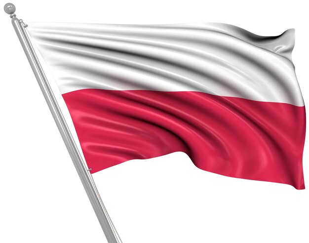 Foto bandera de polonia