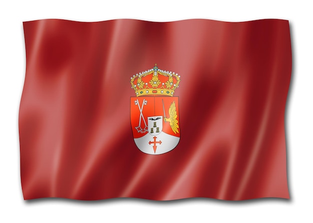 Foto bandera de la provincia de albacete españa