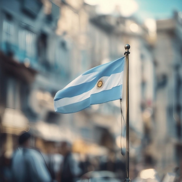 Foto una bandera que tiene la palabra 