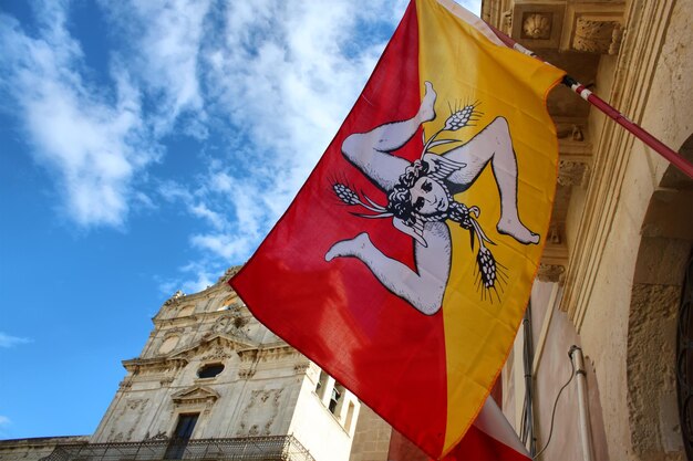 Bandera de la región de Sicilia