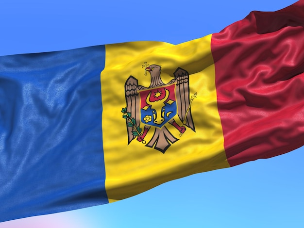 Bandera de la República de Moldavia