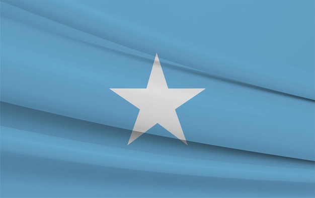 Bandera de la somalía