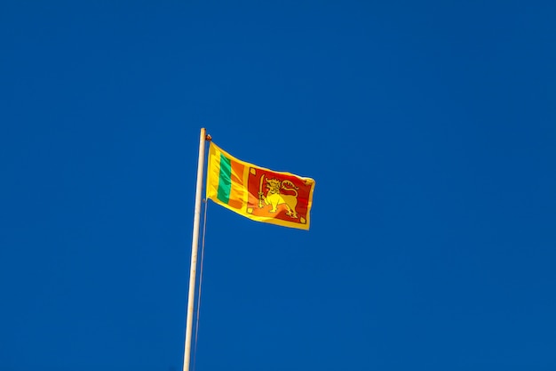 Bandera de sri lanka