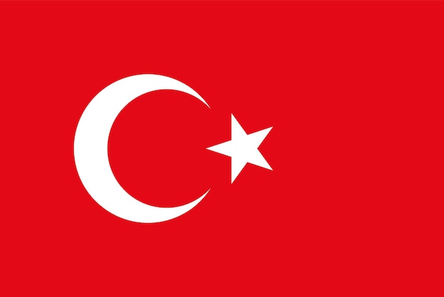 Bandera de Turquía Bandera Nación