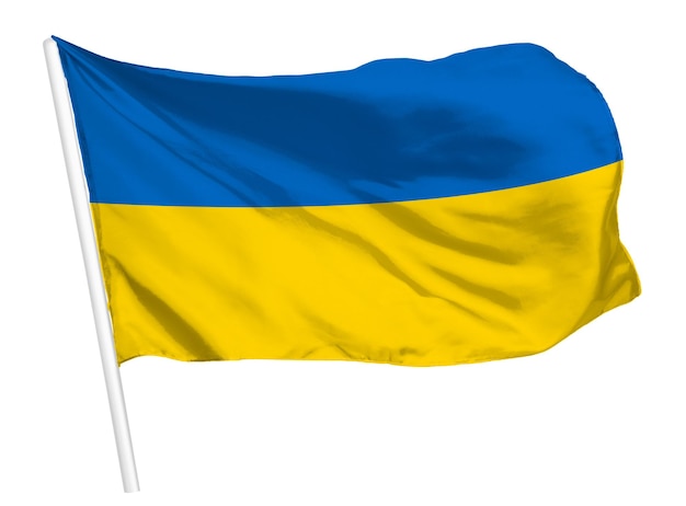 bandera ucraniana png agitando el símbolo nacional gráfico