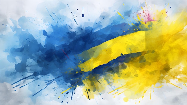 La bandera ucraniana simboliza la libertad democrática