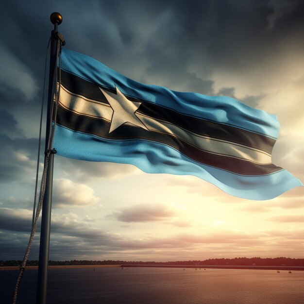 Bandera de Uruguay alta calidad 4k ultra