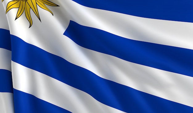 Bandera de uruguay