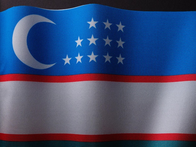 Bandera de Uzbekistán