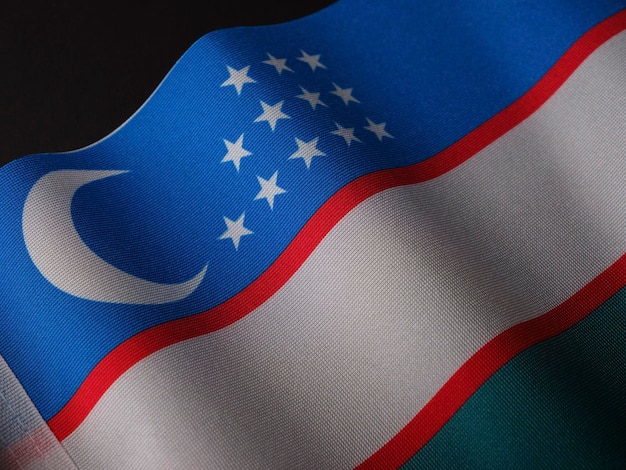 Bandera de Uzbekistán