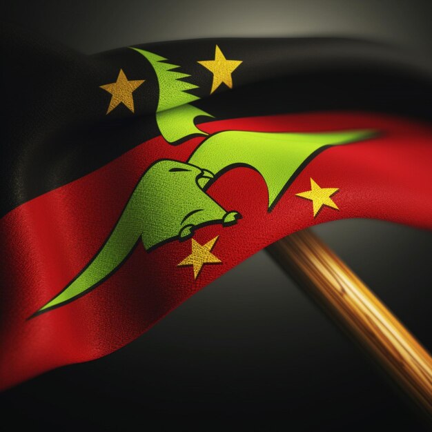 Foto bandera de vanuatu de alta calidad 4k ultra