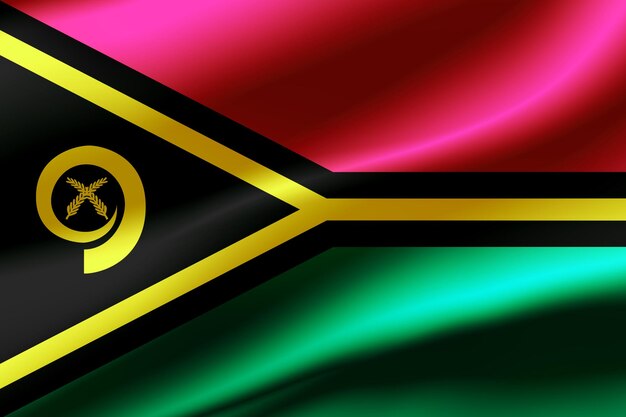 Bandera de Vanuatu como fondo