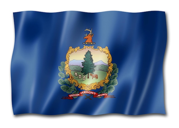 Bandera de Vermont Estados Unidos