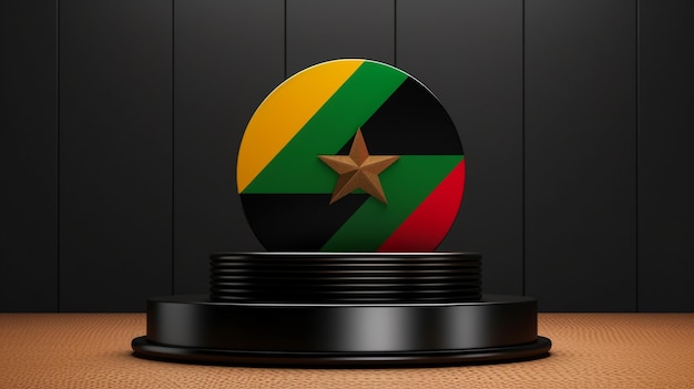 bandera de Zambia en el botón redondo o icono bandera logotipo de Zambia emblema aislado en fondo blanco Za