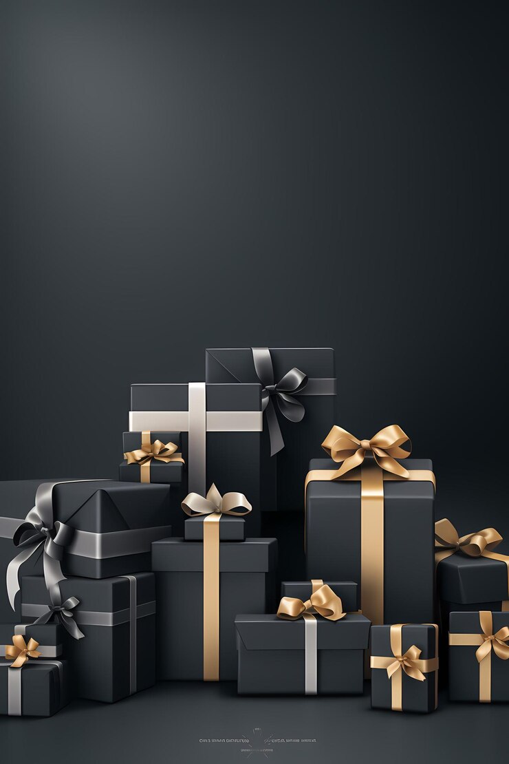 Banderas de regalos especiales para decorar sus diseños