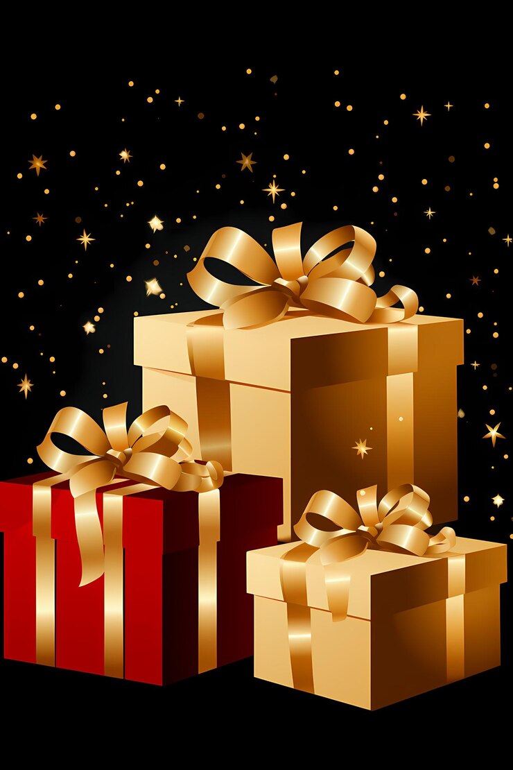 Banderas de regalos especiales para decorar sus diseños