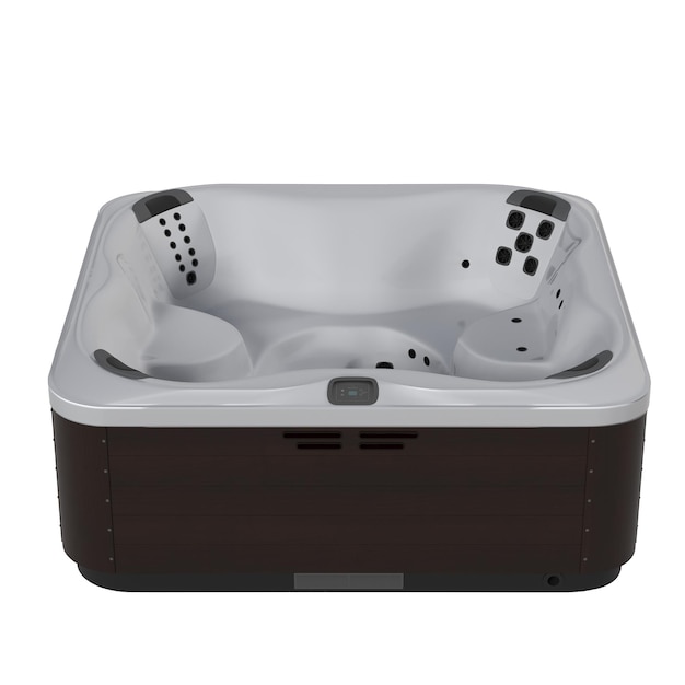 bañera aislada en una ilustración 3D de fondo blanco y una presentación CG