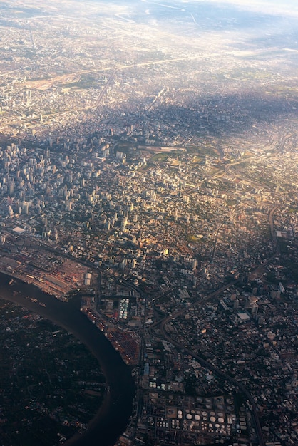 Bangkok Blick auf die Stadt