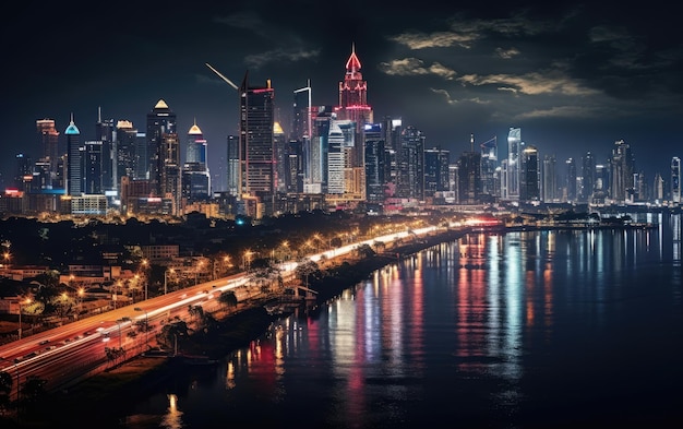 Bangkok by Night Insights da IA generativa