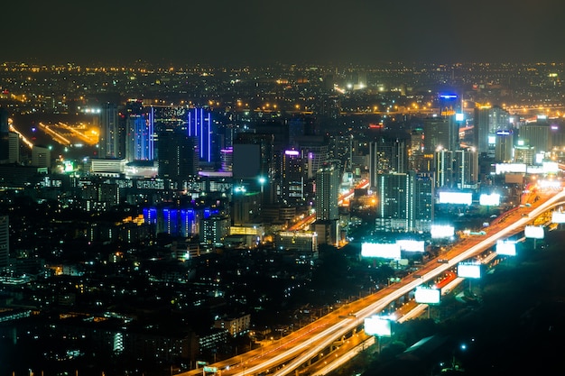 Bangkok Stadt in der Nacht, Thailand in der Nacht