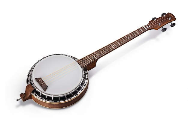 Banjo con fondo transparente AI