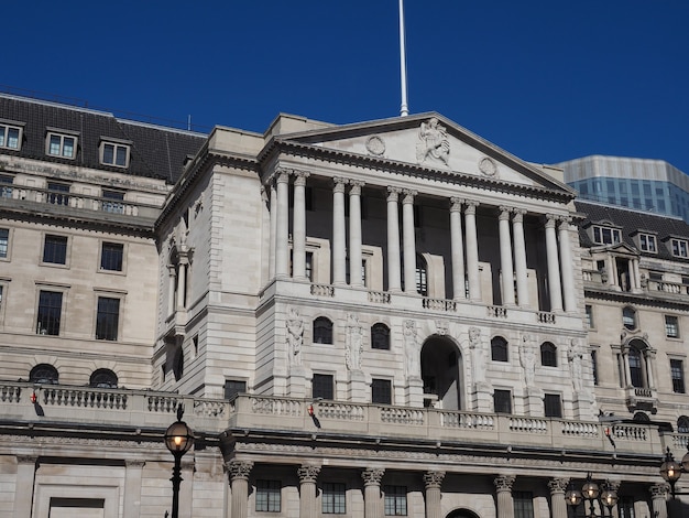 Bank of England in London